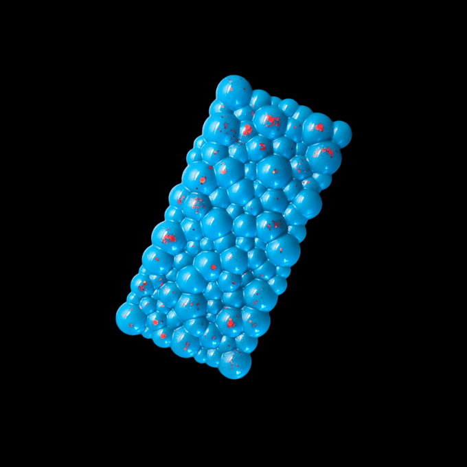 Tablette parfumée Bonbon bleu